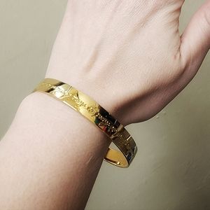 Kate Spade Gold Bangle Bracelet NIB